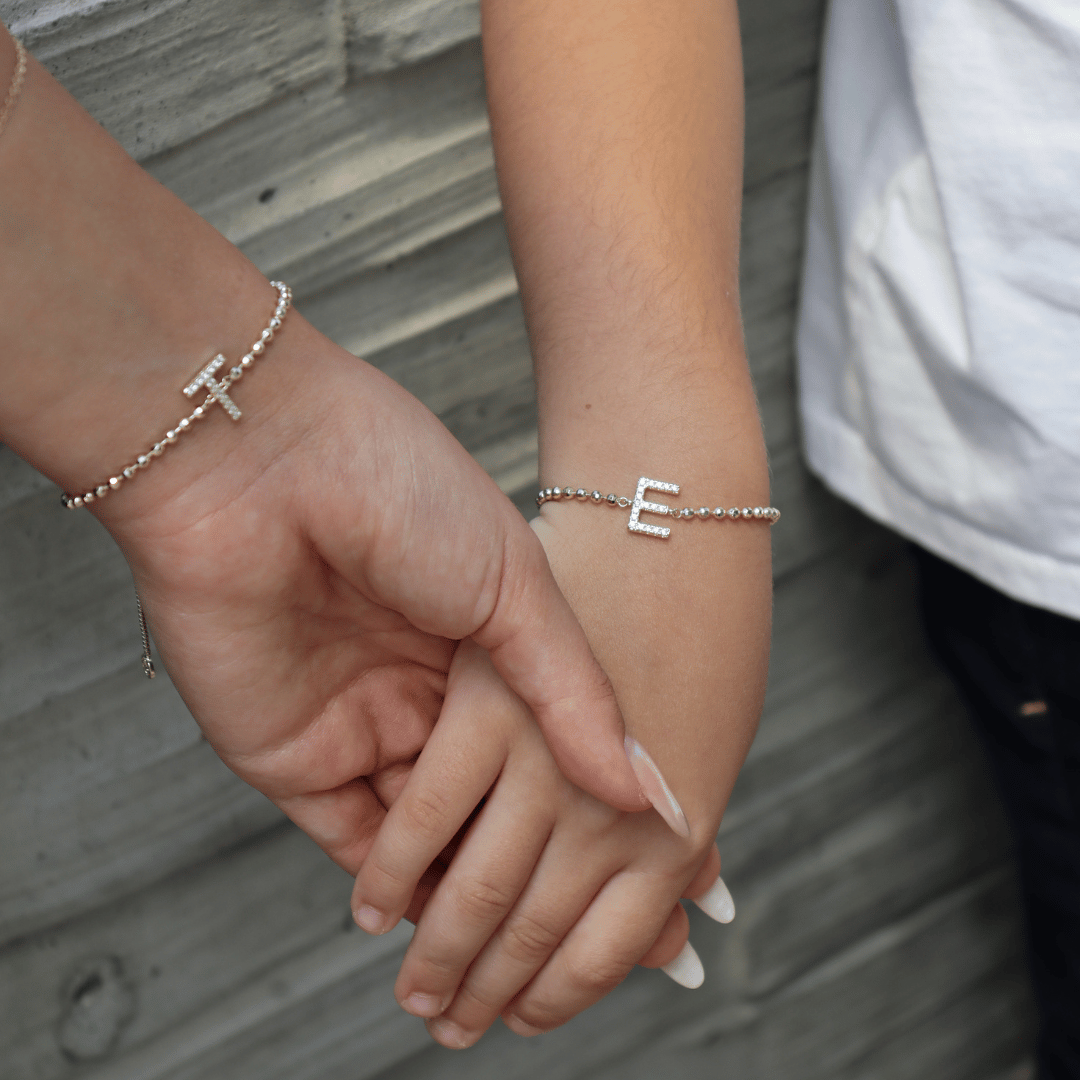 'True You' Initial Bead Bracelet Bracelets IceLink-ATL A  